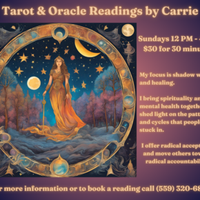 Services ~ Tarot Readings by Carrie